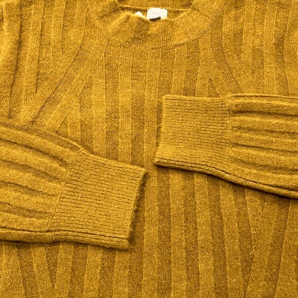 A New Day Knit Long Sleeve Midi Dress, NWT, Olive Gold, XXL - Picture 6 of 7